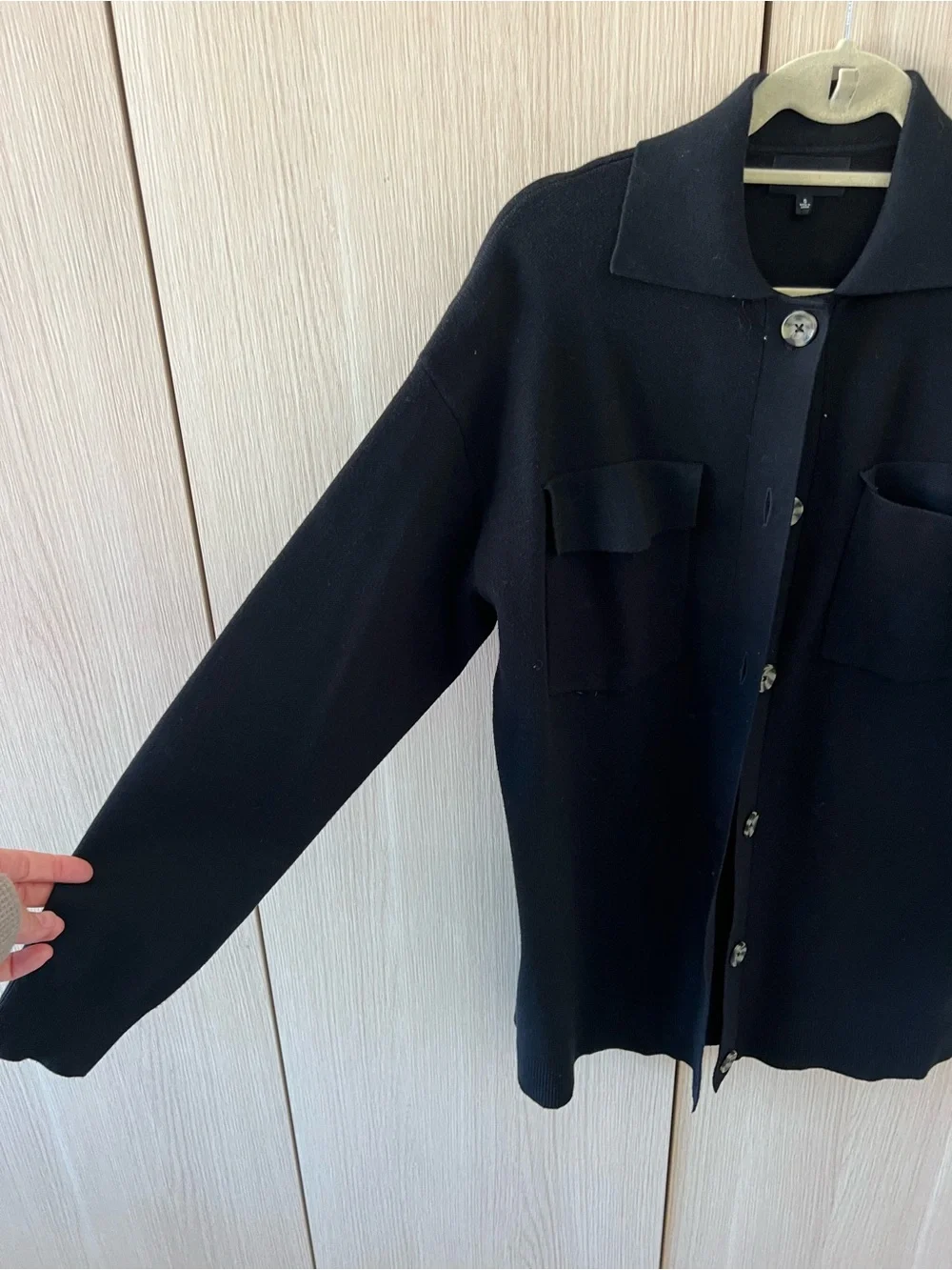 Women’s Monrow Black Shacket